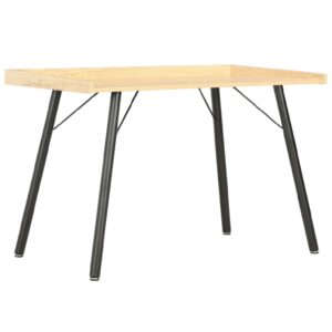 Choctaw Wooden Laptop Desk In Black And Oak