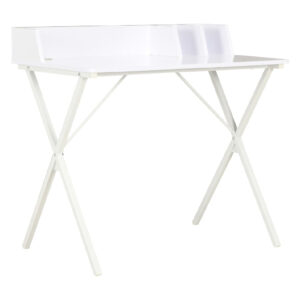 Beverly Wooden Laptop Desk In White